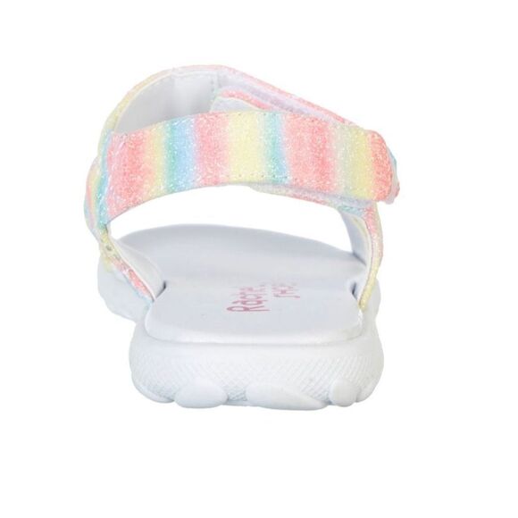 Rachel Shoes Girls 5 Toddler Karla Rainbow Multi Sandals - Picture 8 of 13